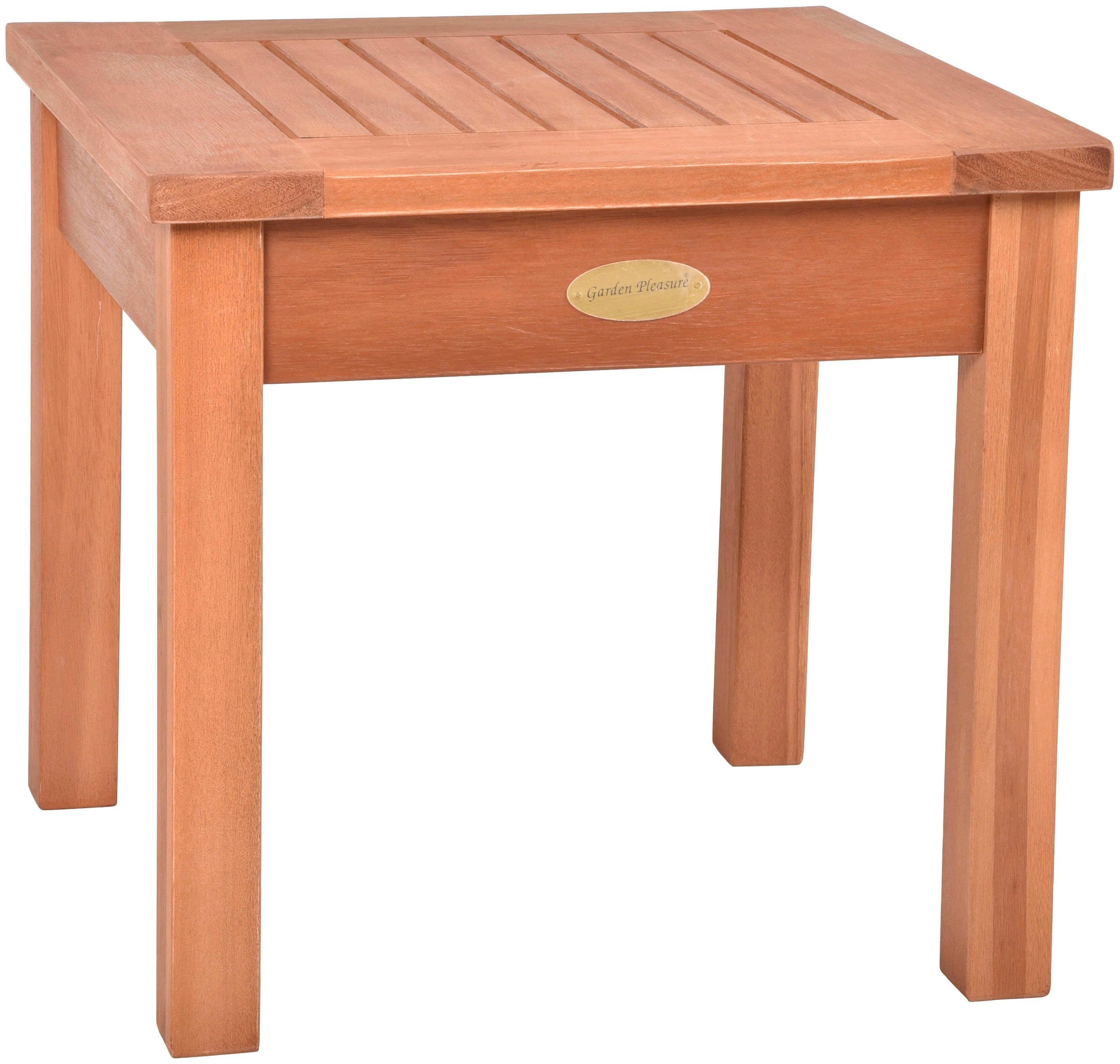 Garden Pleasure Gartentisch SONORA Teak Massivholz Hellbraun - Bild 2