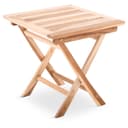 Raburg Beistelltisch Teakholz 50 cm Rund oder Quadratisch Bild 2