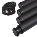 SO-TECH Tischbein Ø 60mm Stahl Schwarz Höhenverstellbar 75kg Tragkraft Bild 2
