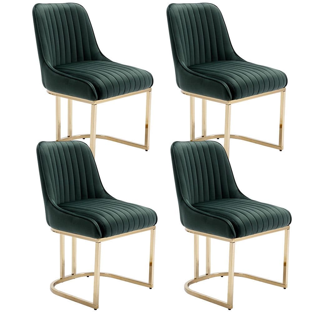 WAHSON OFFICE CHAIRS Esszimmerstuhl 2er Set Küchenstuhl Gold - Bild 2