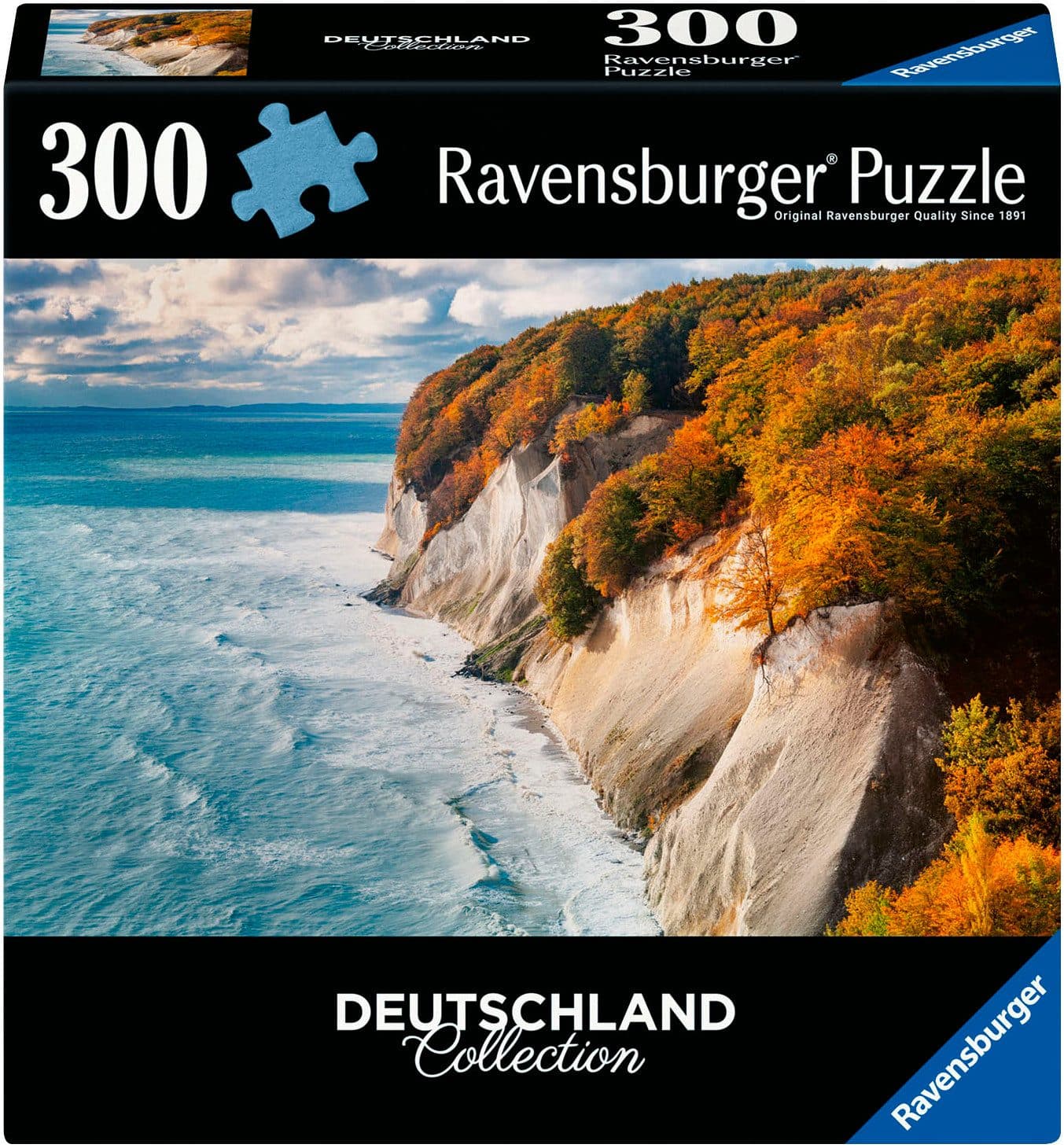 Ravensburger Puzzle Deutschland Collection Kreidefelsen Rügen 300 Teile Bunt - Bild 2
