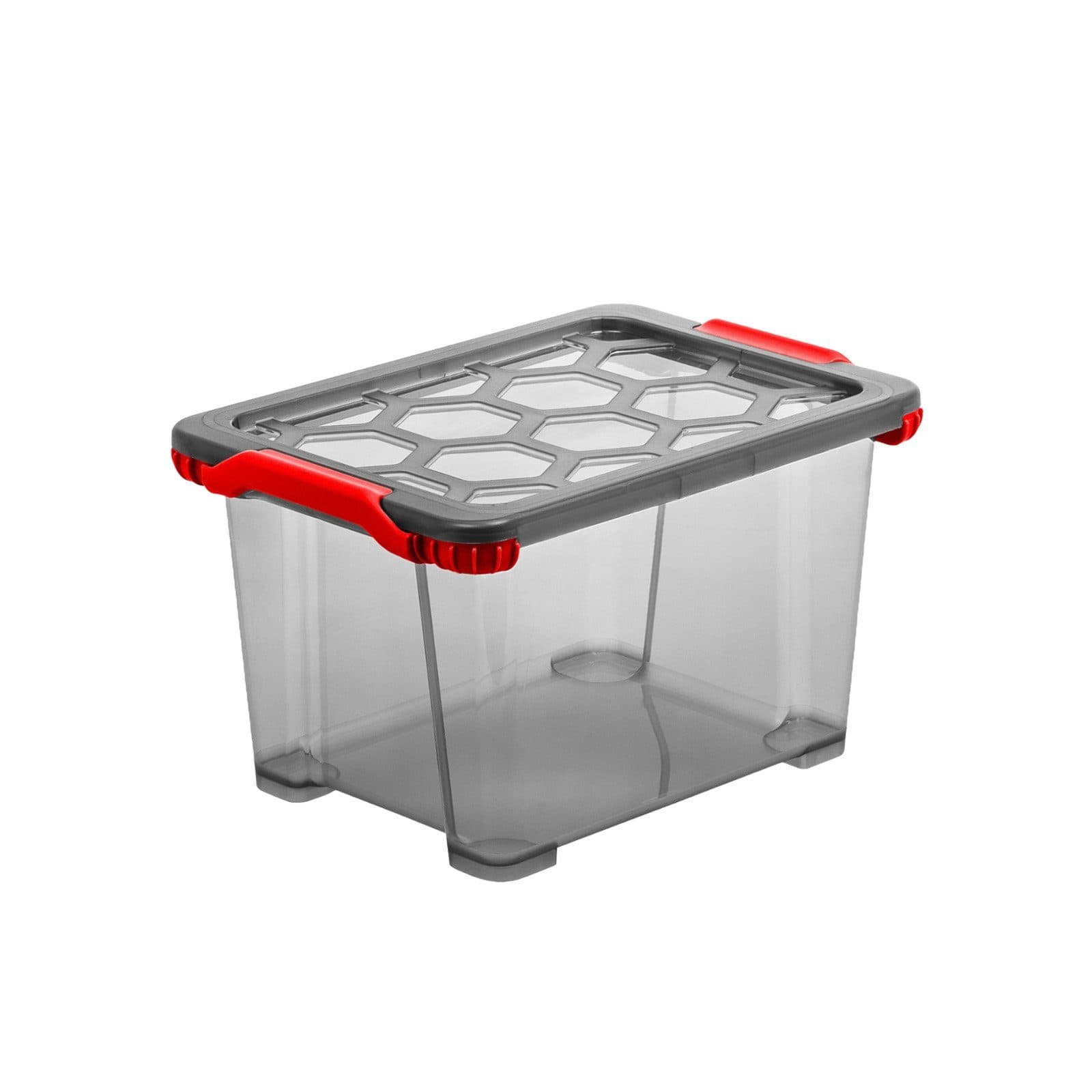 ROTHO Aufbewahrungsbox 15 l EVO TOTAL PROTECTION Anthrazit/Rot - Bild 2