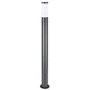 monzana Gartenleuchte Edelstahl 100cm Außenlampe Stehend Anthrazit Bild 2