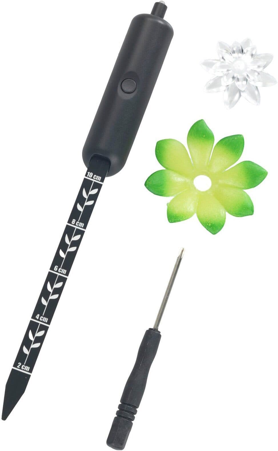 Maximex Pflanzen-Alarm LED Bodenfeuchtigkeitsmesser Schwarz - Bild 2