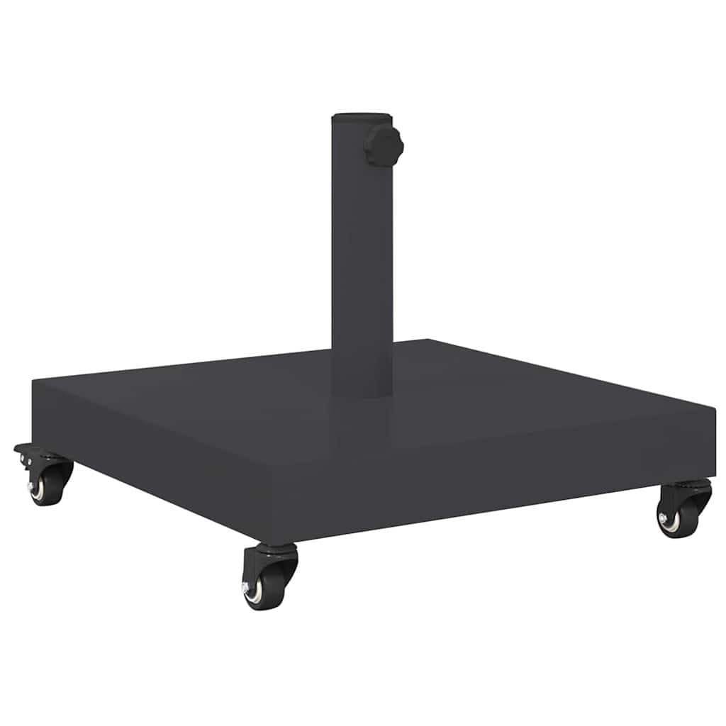vidaXL Schirmhalter Dunkelgrau Stahl - Bild 2