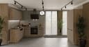 Küchen-Preisbombe ARIA Eckküche Grau Anti Fingerprint Modern Bild 2