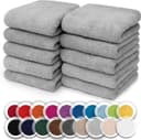 NatureMark Seiftuch 10er-Set Silbergrau 100% Baumwolle Frottier Bild 2