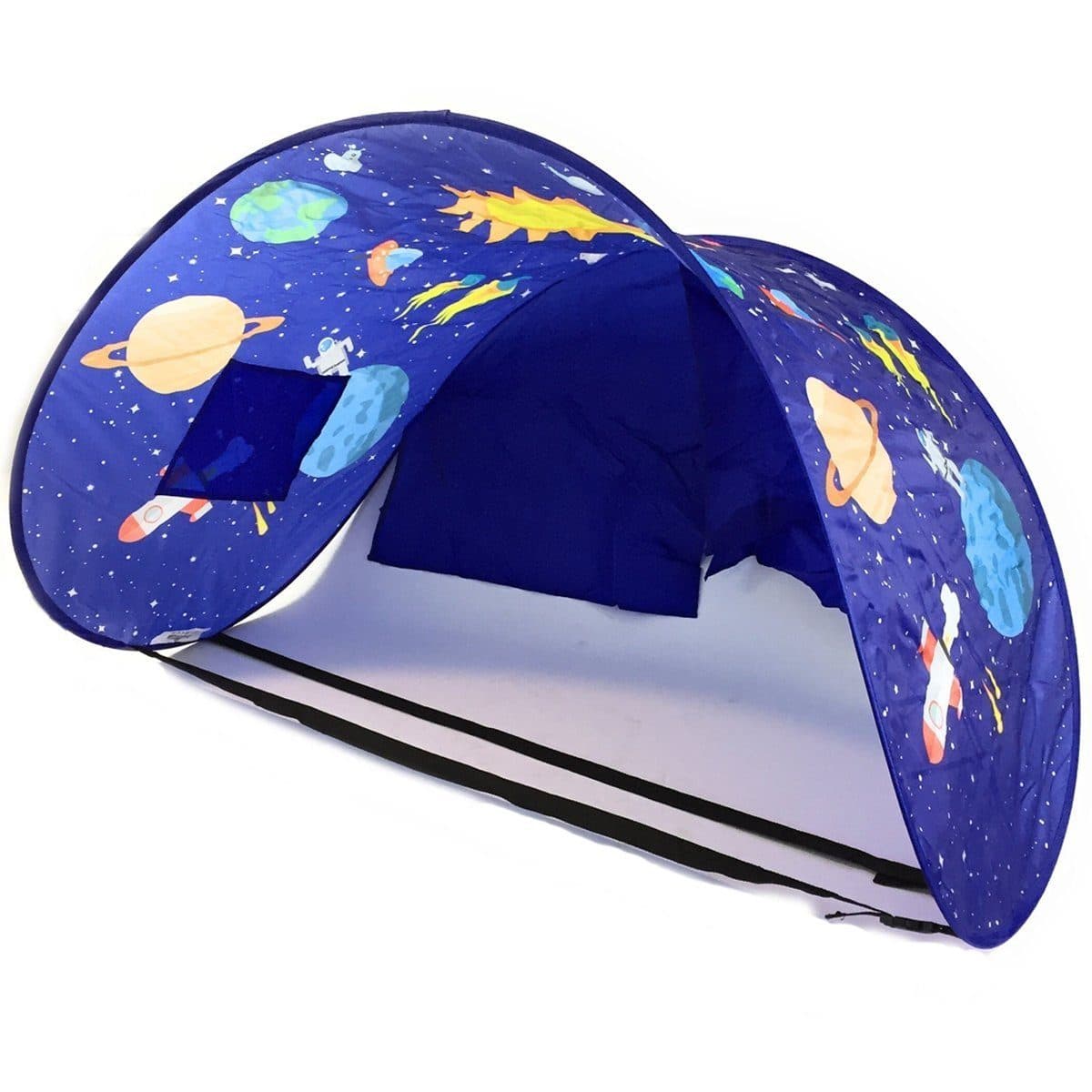Sleepfun Tent® Betthimmel Pop up Zelt Betttunnel Planet Party - Bild 2