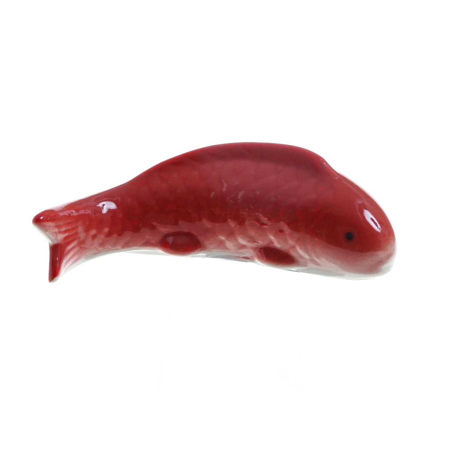 MARELIDA Dekofigur schwimmender Fisch Teichdeko Koi Karpfen Rot - Bild 2