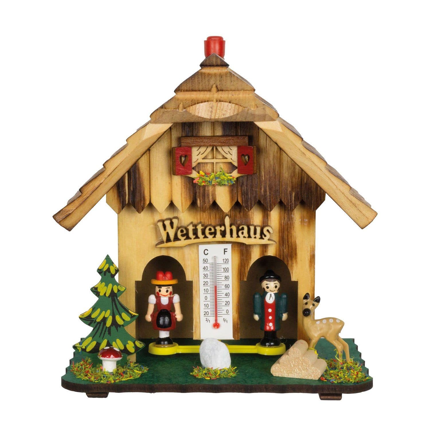 Selva Technik Wetterhäuschen Wieden Traditionelles Wetterhaus