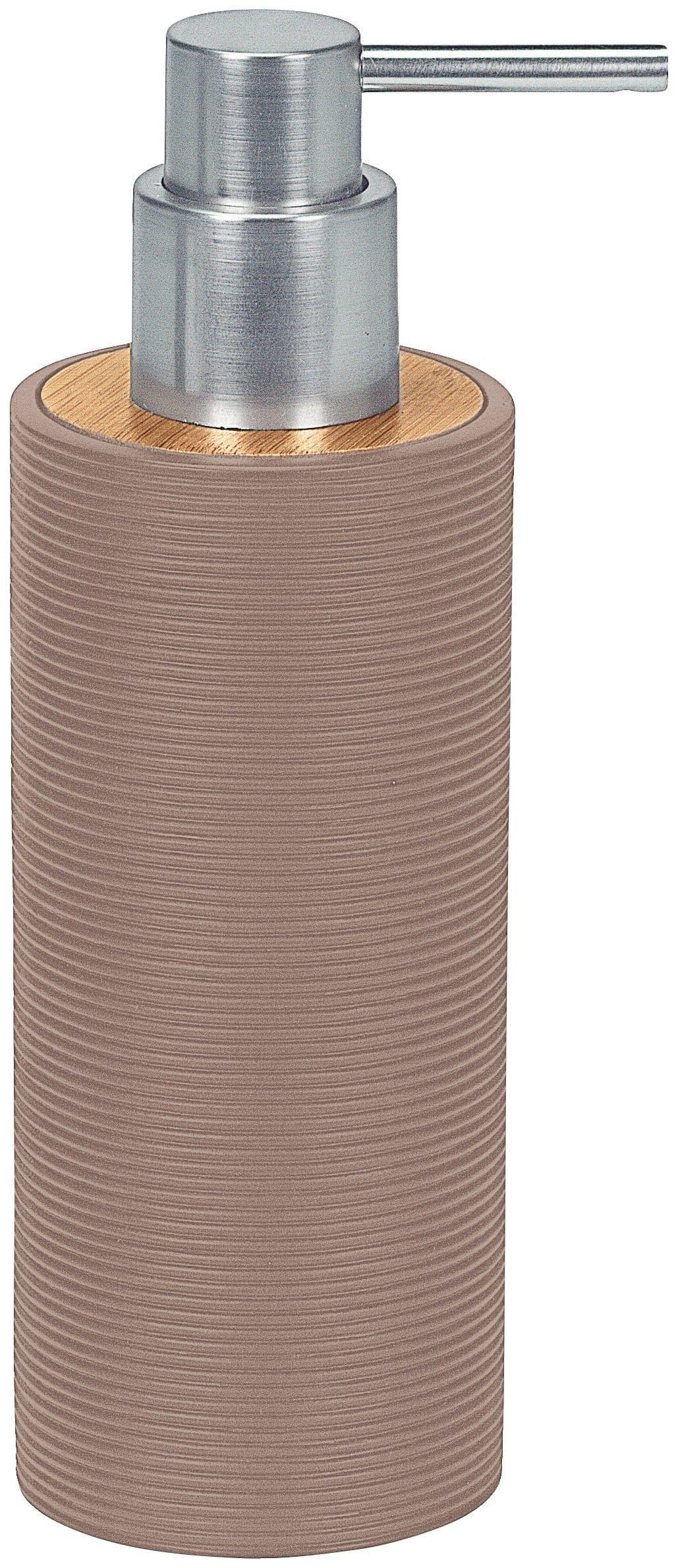 Kleine Wolke Seifenspender Kyoto Beige Polyresin