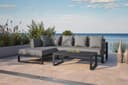 OUTFLEXX Willis Gartenlounge-Set Anthrazit Aluminium Bild 2