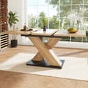 Celya Ausziehtisch Teleskop Holzfarbe Modern Bild 2