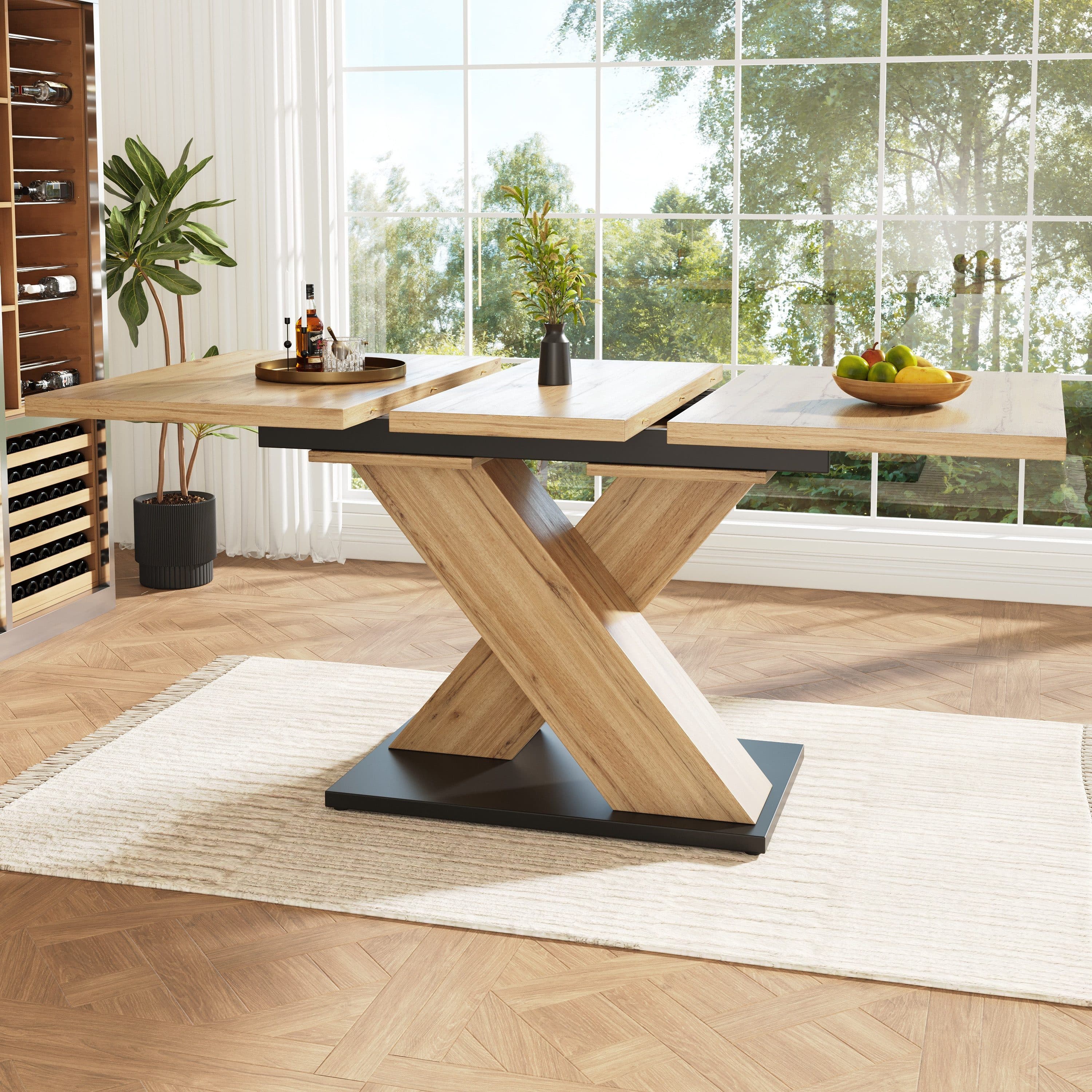 Celya Ausziehtisch Teleskop Holzfarbe Modern - Bild 2