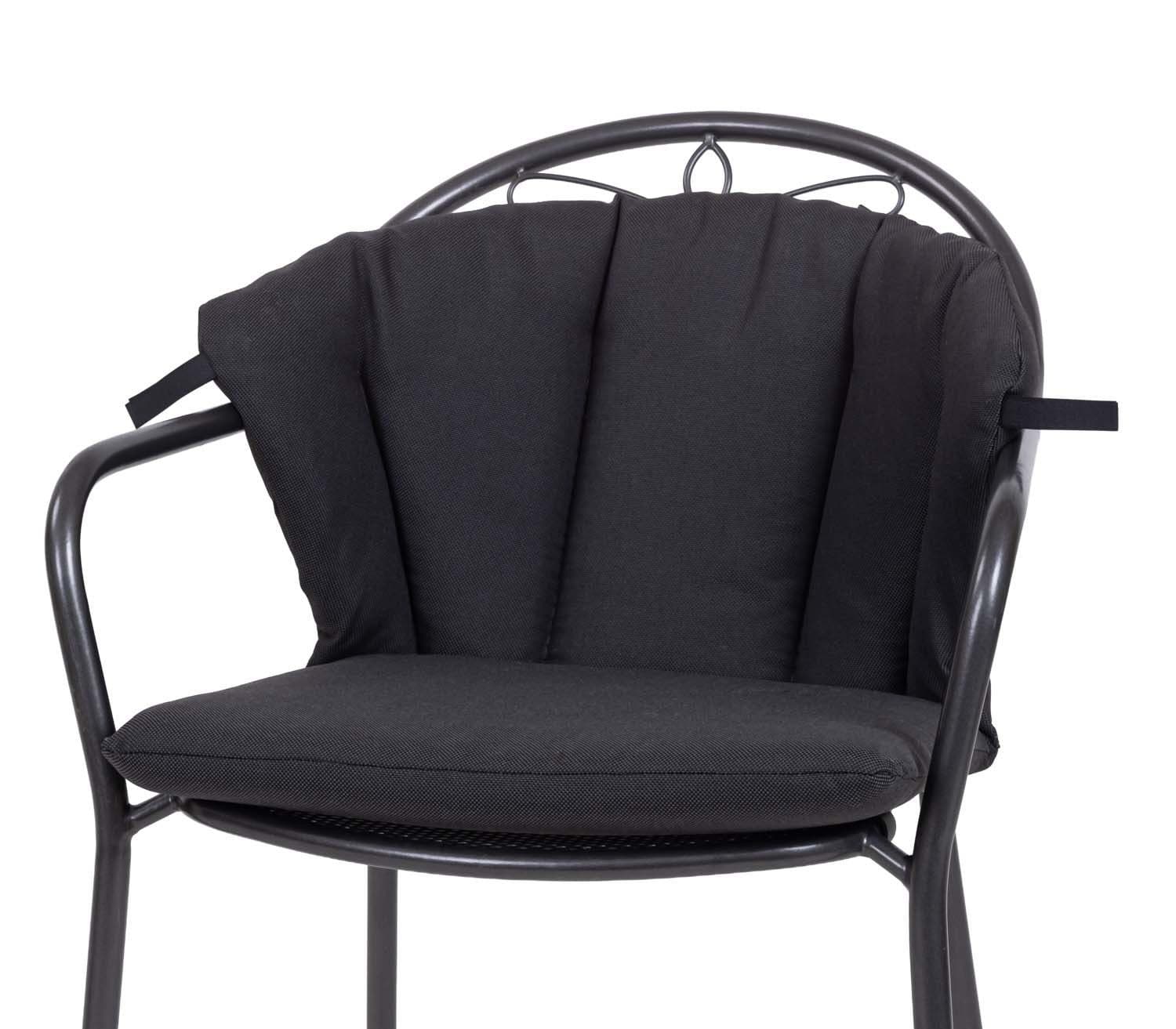 KETTtex Polsterauflage Royal Garden MWH Sessel Elegance 2399 Anthrazit