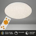 Briloner Leuchten LED Deckenleuchte Sternenhimmel Weiss Dimmbar CCT Bild 2