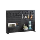 MUSTOOL Werkzeughalter Wand-Organizer Lochwand Set 60x42cm Stecktafel mit Haken & Ablagen Bild 2