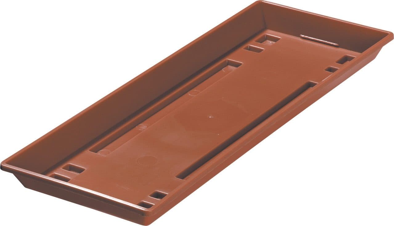 Geli Blumentopfuntersetzer Standard Terracotta Viereckig