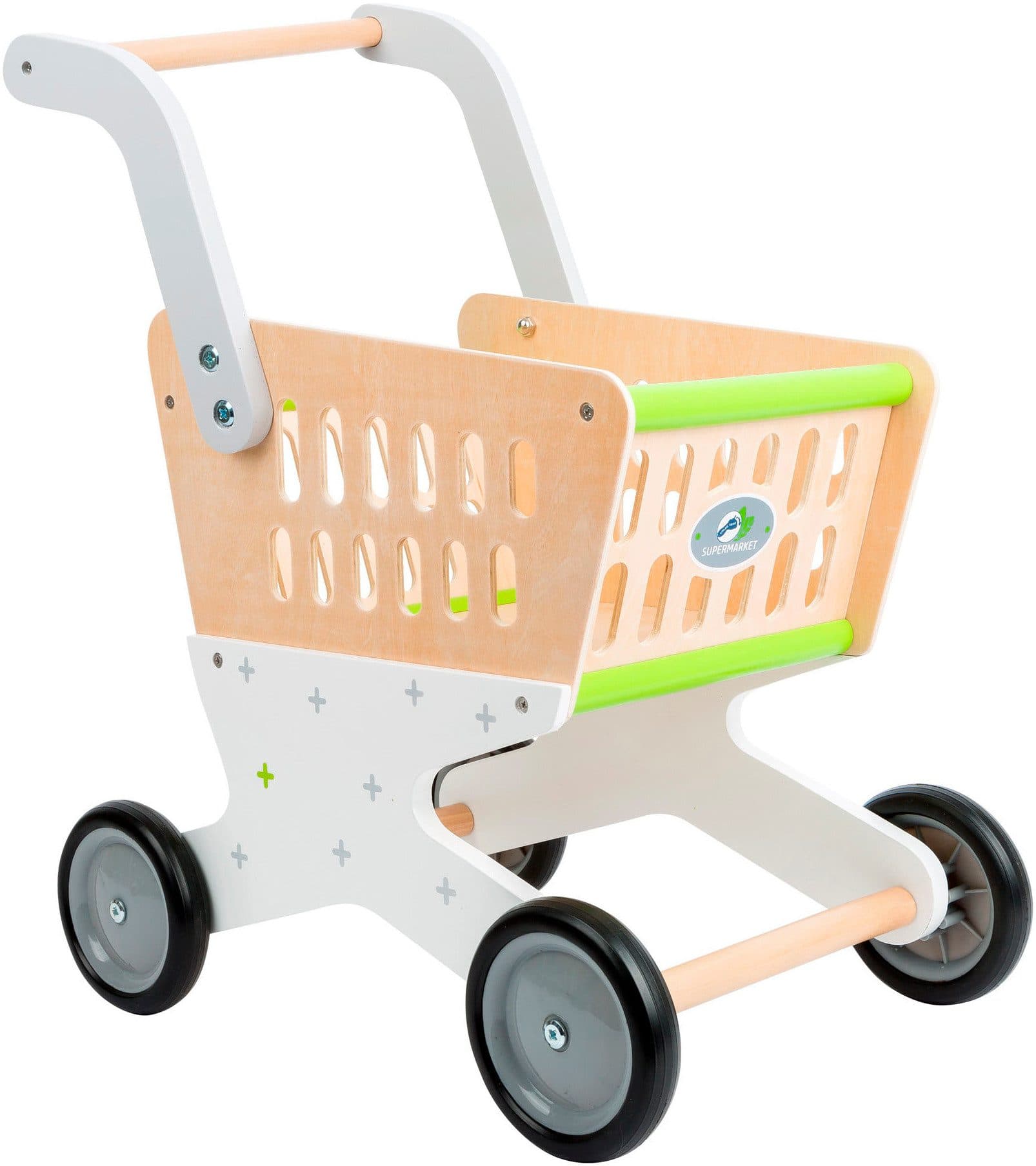 Small Foot Spiel-Einkaufswagen Trend Bunt Holz - Bild 2