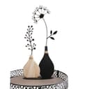 Home-trends24.de Dekofigur Vase Metalldeko Skulptur Schwarz Bild 2