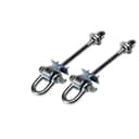 Loggyland Sicherheitsschaukelhaken verzinkt 160mm 2er Set Bild 2