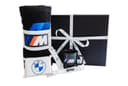 BMW Geschenkset 5-teilig mit Strandtuch, Tasse & Schlüsselanhänger Bild 2