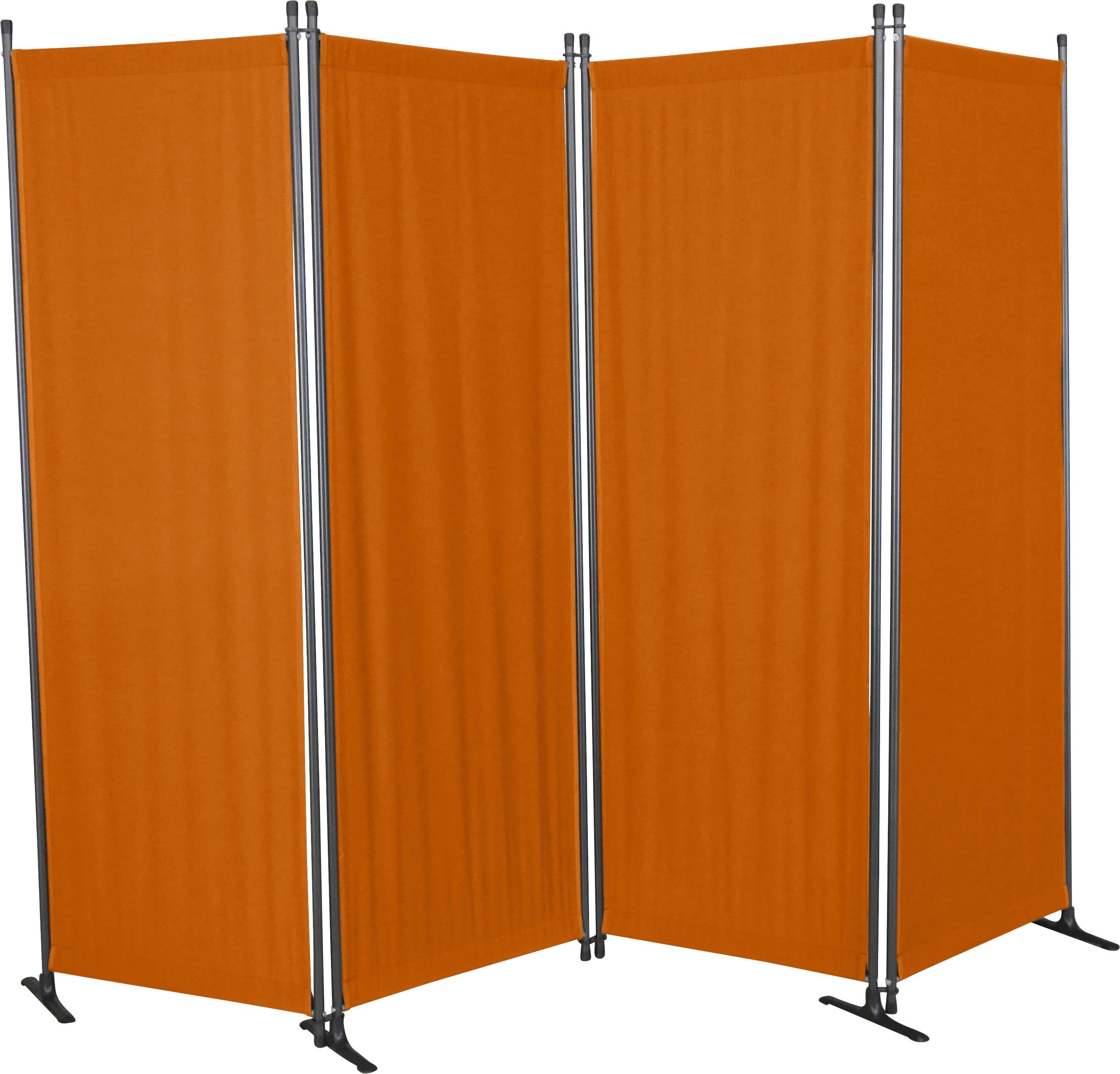 Paravent Angerer Terrakotta/Orange 170x165 cm Kunststoff