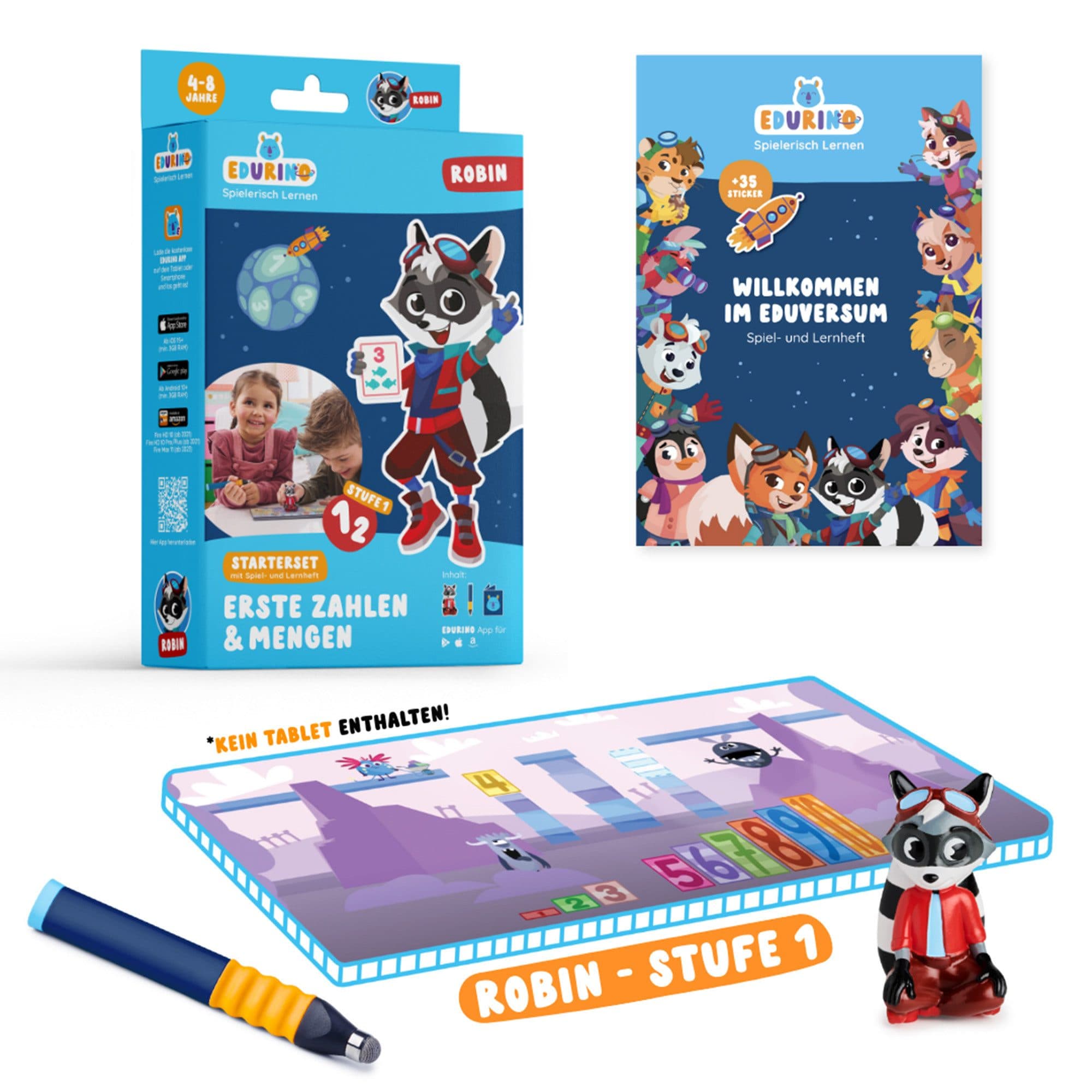 Edurino Lernspielzeug Bundle Robin Zahlen & Mengen - Bild 2
