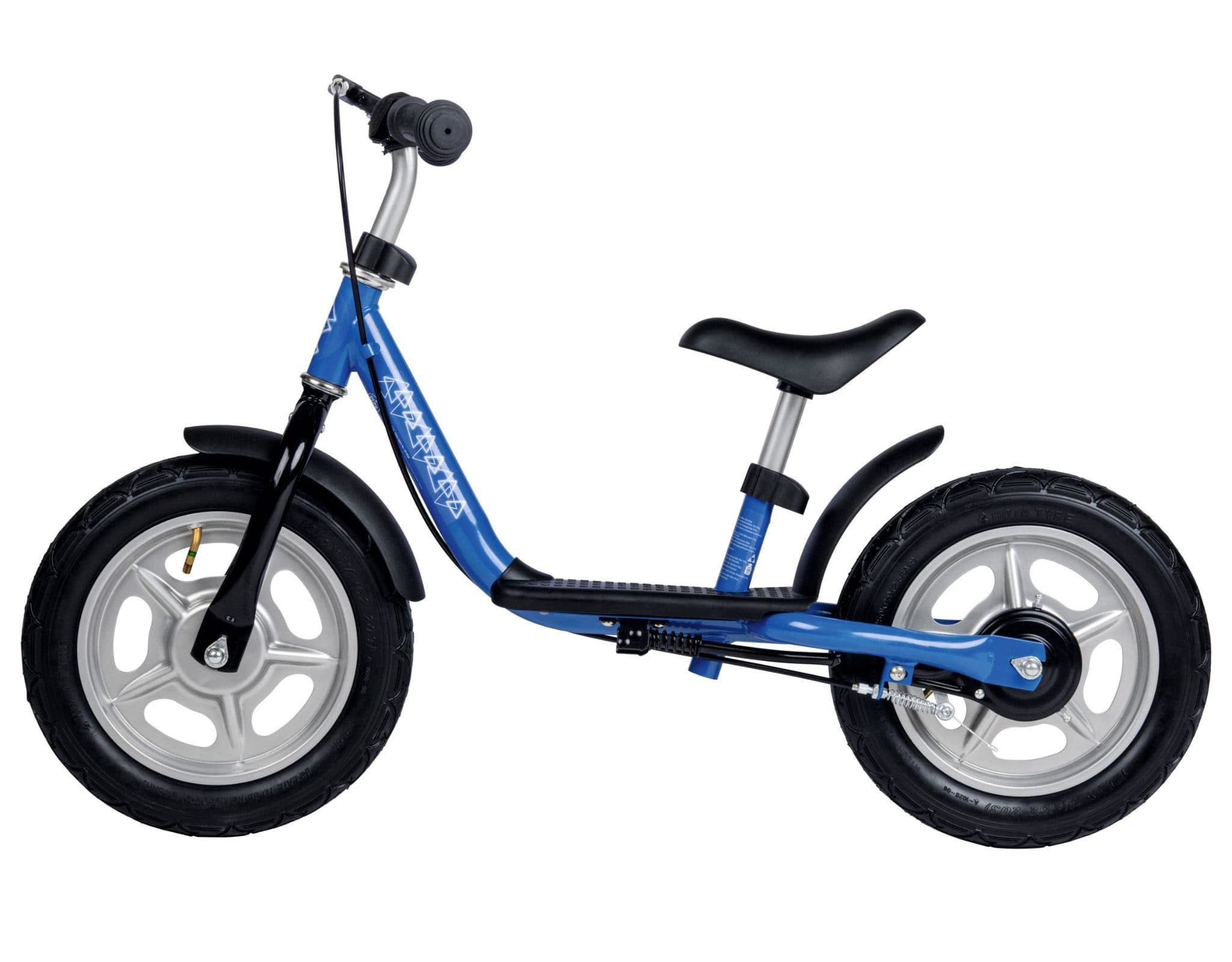 Playtive Laufrad Kinderlaufrad blau 12 Zoll Echtholz Lauflernrad - Bild 2