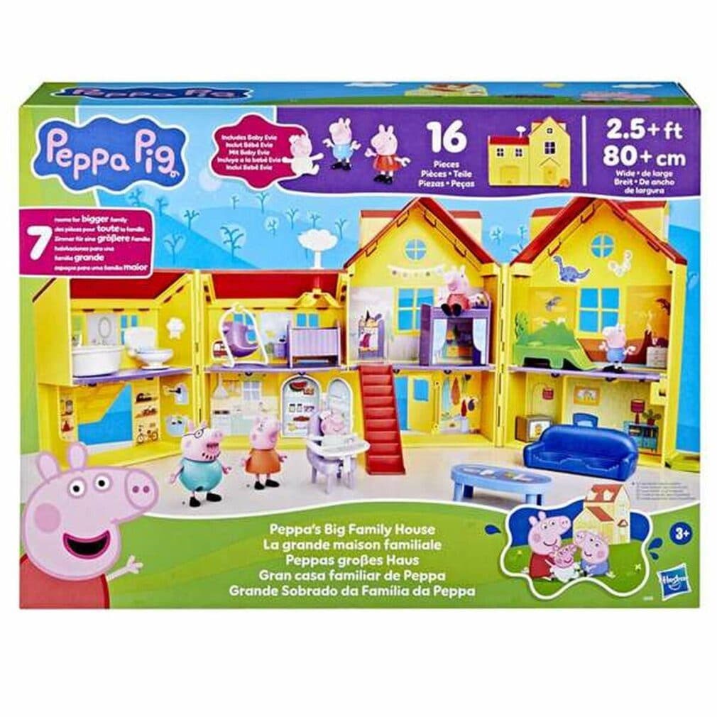 Hasbro Peppa Pig Puppenhaus Großes Haus Bunt - Bild 2