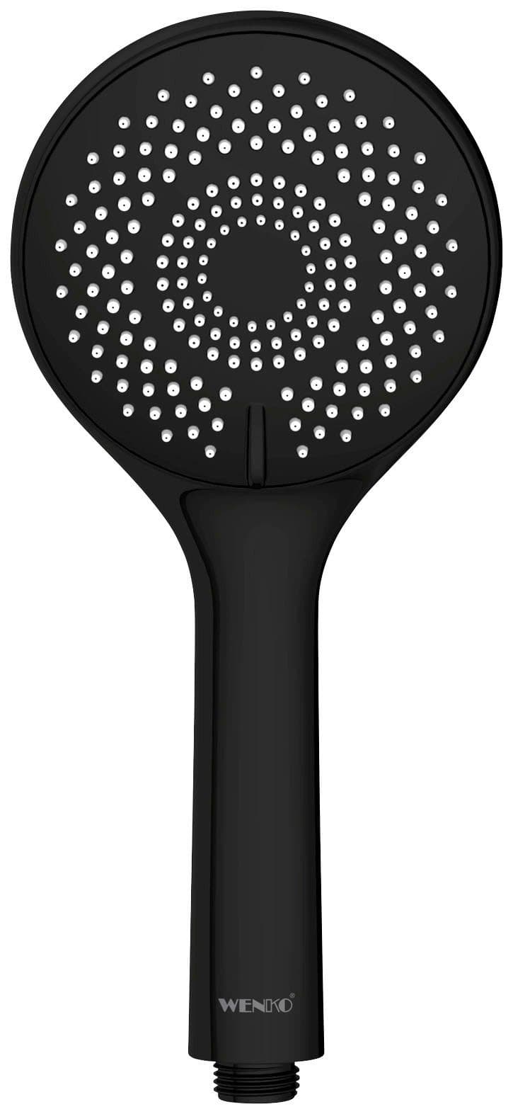 WENKO Watersaving Universal-Handbrause Schwarz Wassersparfunktion - Bild 2
