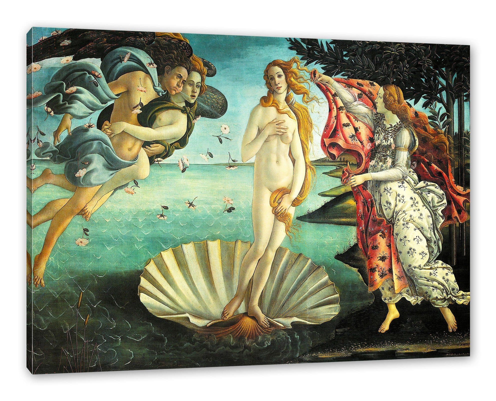Pixxprint Leinwandbild Sandro Botticelli - Die Geburt der Venus - Bild 2
