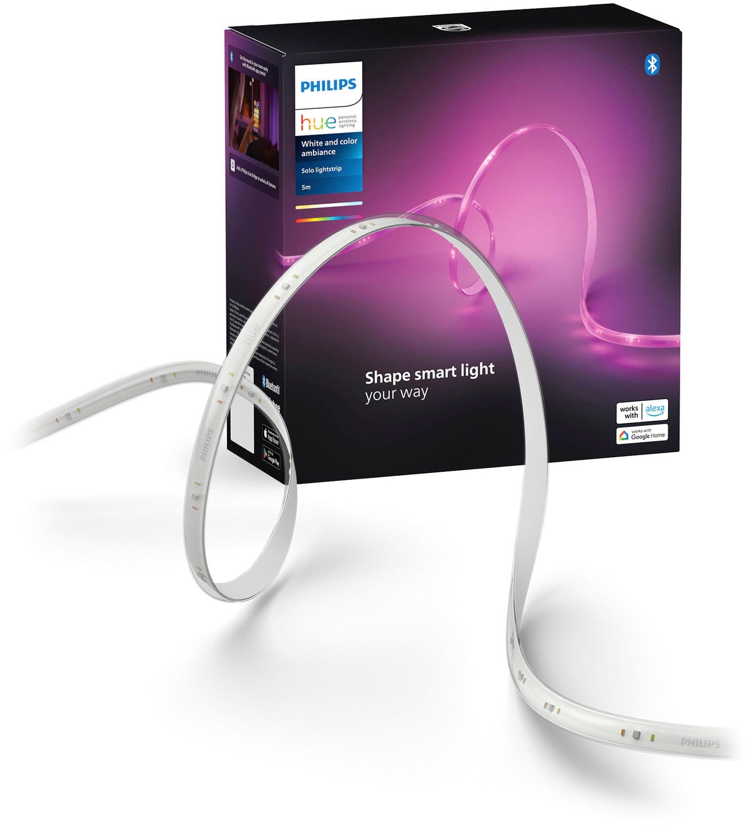 Philips Hue LED Stripe Play Gradient Lightstrip TV 55'' Weiss - Bild 2