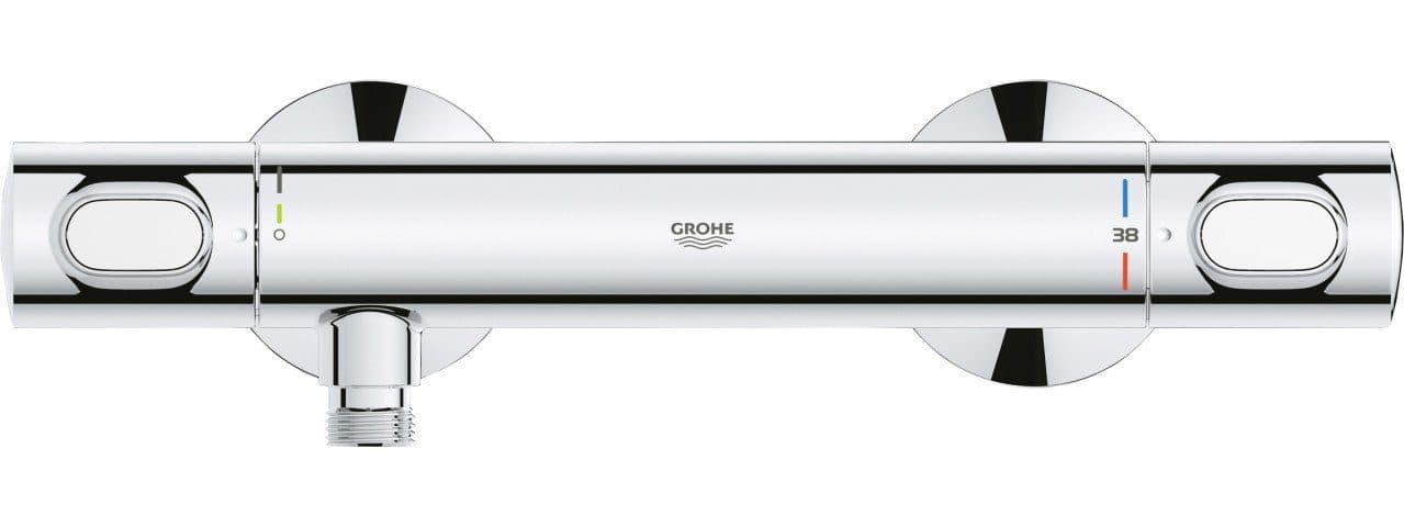 Grohe Brausethermostat Precision Flow Verchromt Thermostat - Bild 2
