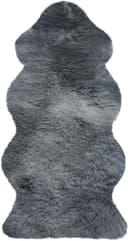 Heitmann Felle Lammfell Teppich Grau Premium Qualität Fellteppich Bild 2