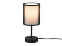 TRIO Leuchten LED Nachttischlampe Dimmbar Schwarz/Weiß Bild 2