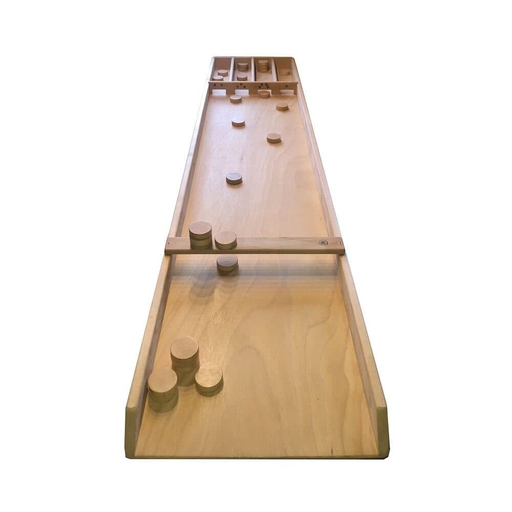 Holz Bi-Ba-Butze Spieltisch Shuffle Board