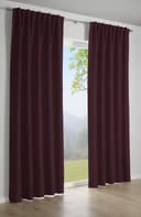 GARDINIA Verdunkelnde Gardine Lila Polyester mit verdeckten Schlaufen Bild 2