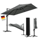 STEELSØN Sonnenschirm Elaris 300x300 cm Ampelschirm Anthrazit Bild 2