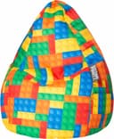 Sitting Point Sitzsack Bricks L Bunt Digitaldruck Kinderzimmer Bild 2