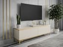 Lookway TV-Schrank OXFORD II mit goldenen Leisten und Push-to-Open Bild 2