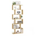 VASAGLE Bücherregal 6 Fächer Holzwerkstoff 70x190,5x24cm Bild 2