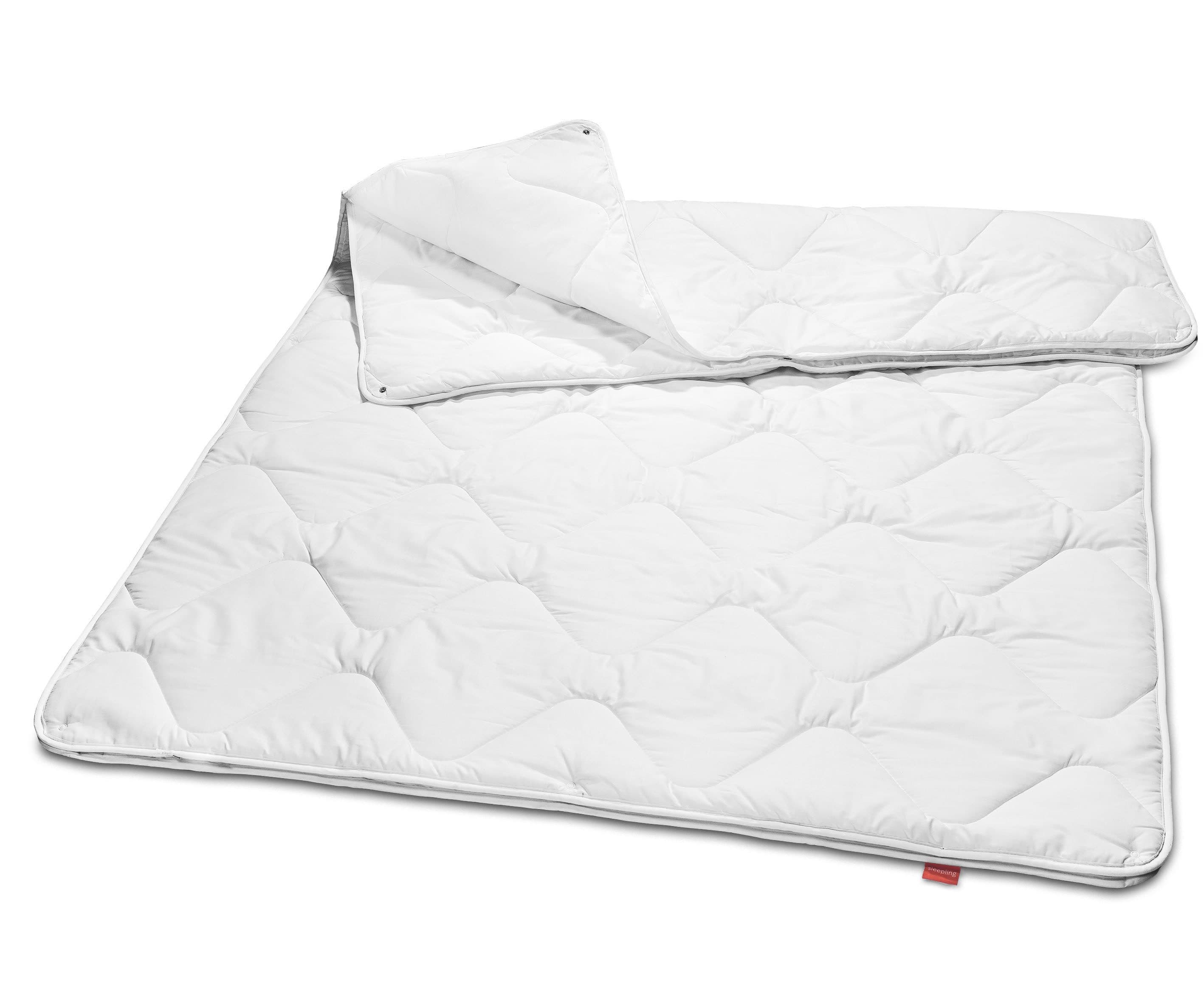 sleepling Babybettdecke und Kinderbettdecke, Polyester, Wellensteppung, 80x80 cm - Bild 2
