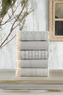 L'Essentiel Maison Handtuch Set Maya Baumwolle 5-teilig Maschinenwaschbar Bild 2