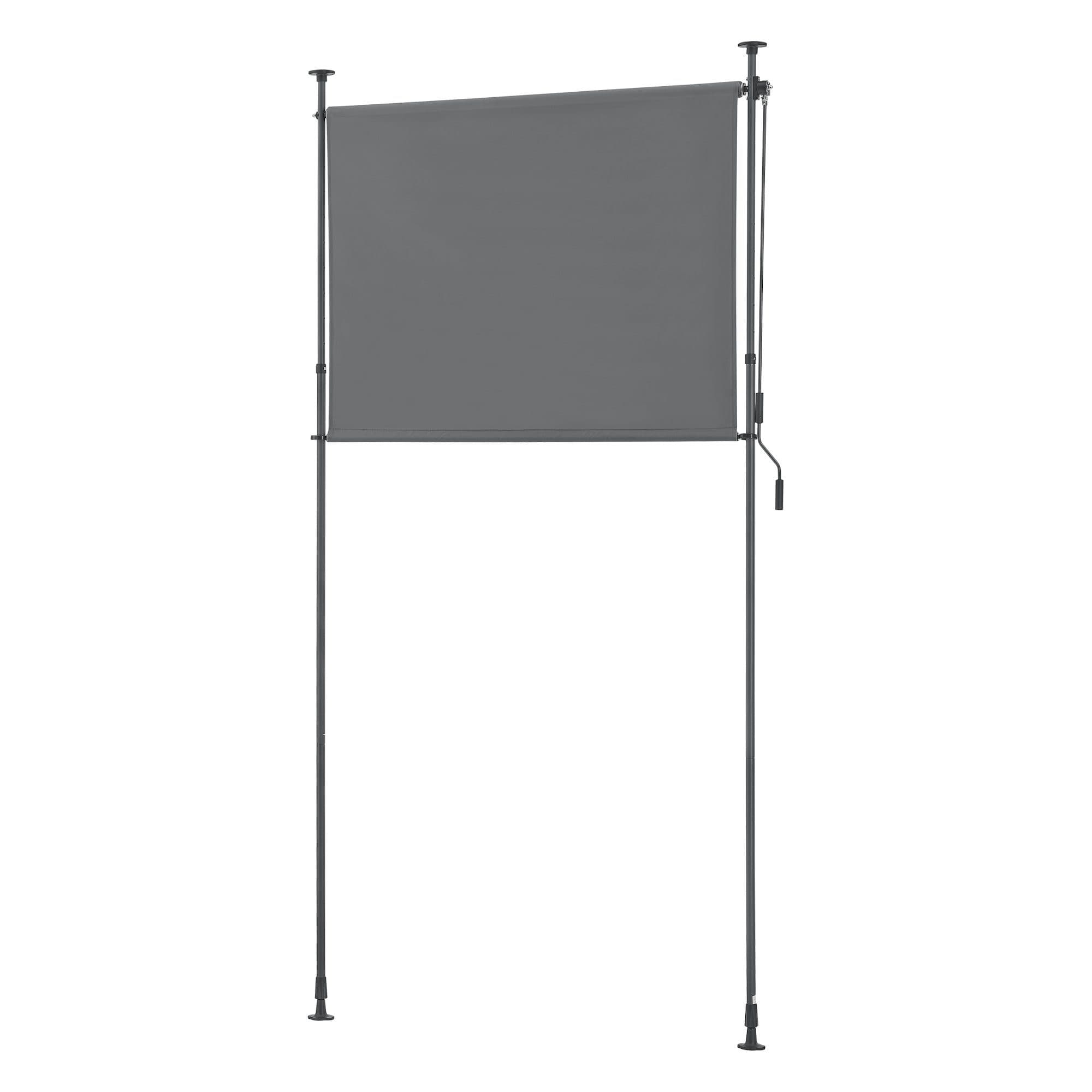 pro.tec Senkrechtmarkise Cimarra Dunkelgrau Outdoor-Sichtschutz - Bild 2