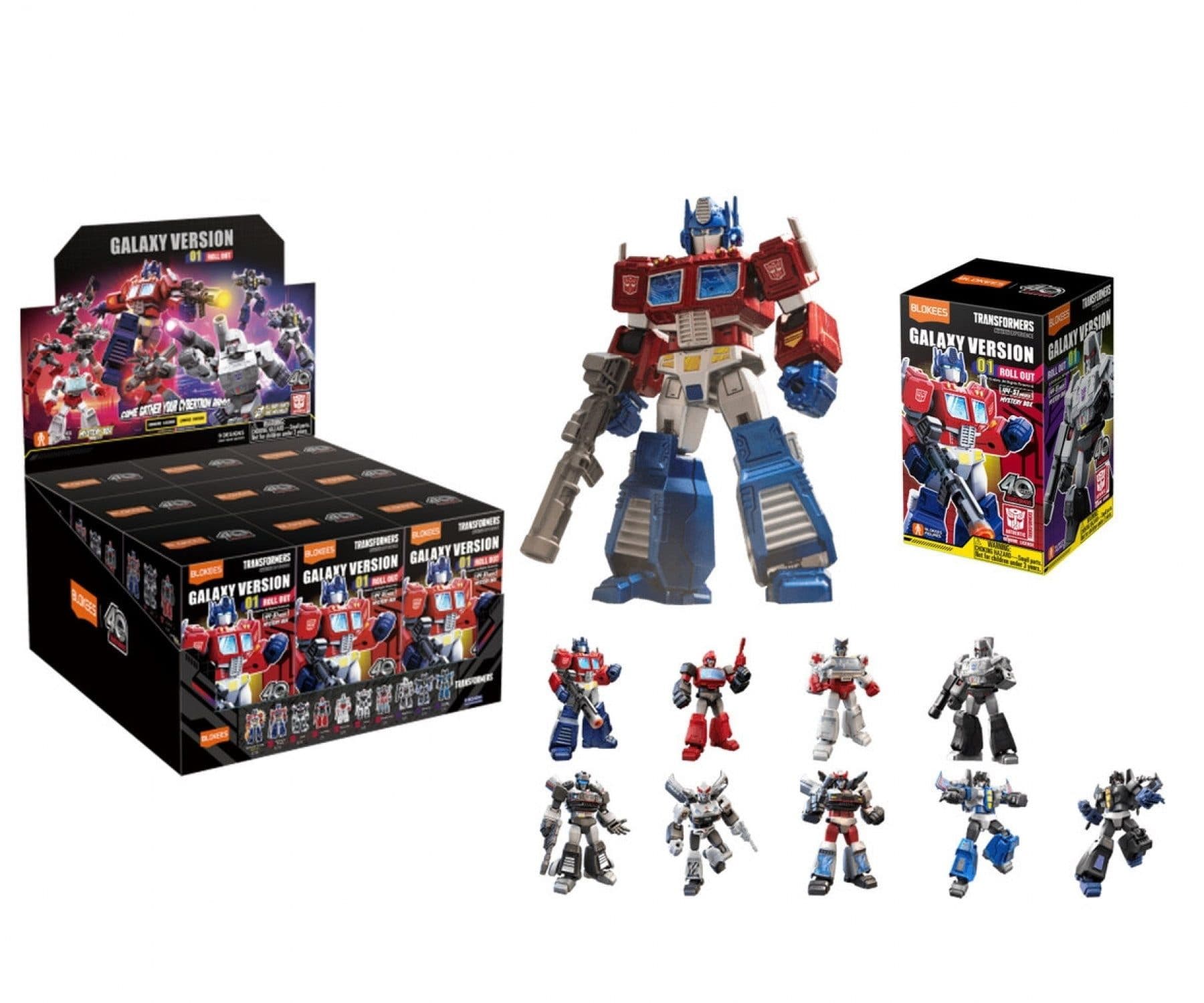 Dickie Toys Blokees Transformers Galaxy 01 Bausatz 44-51 Teile
