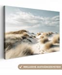 OneMillionCanvasses® Leinwandbild Dünen Naturmotiv Wanddekoration Bild 2