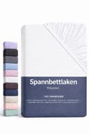 BRB HOME Spannbettlaken Polyester Weiß Mikrofaser Bild 2