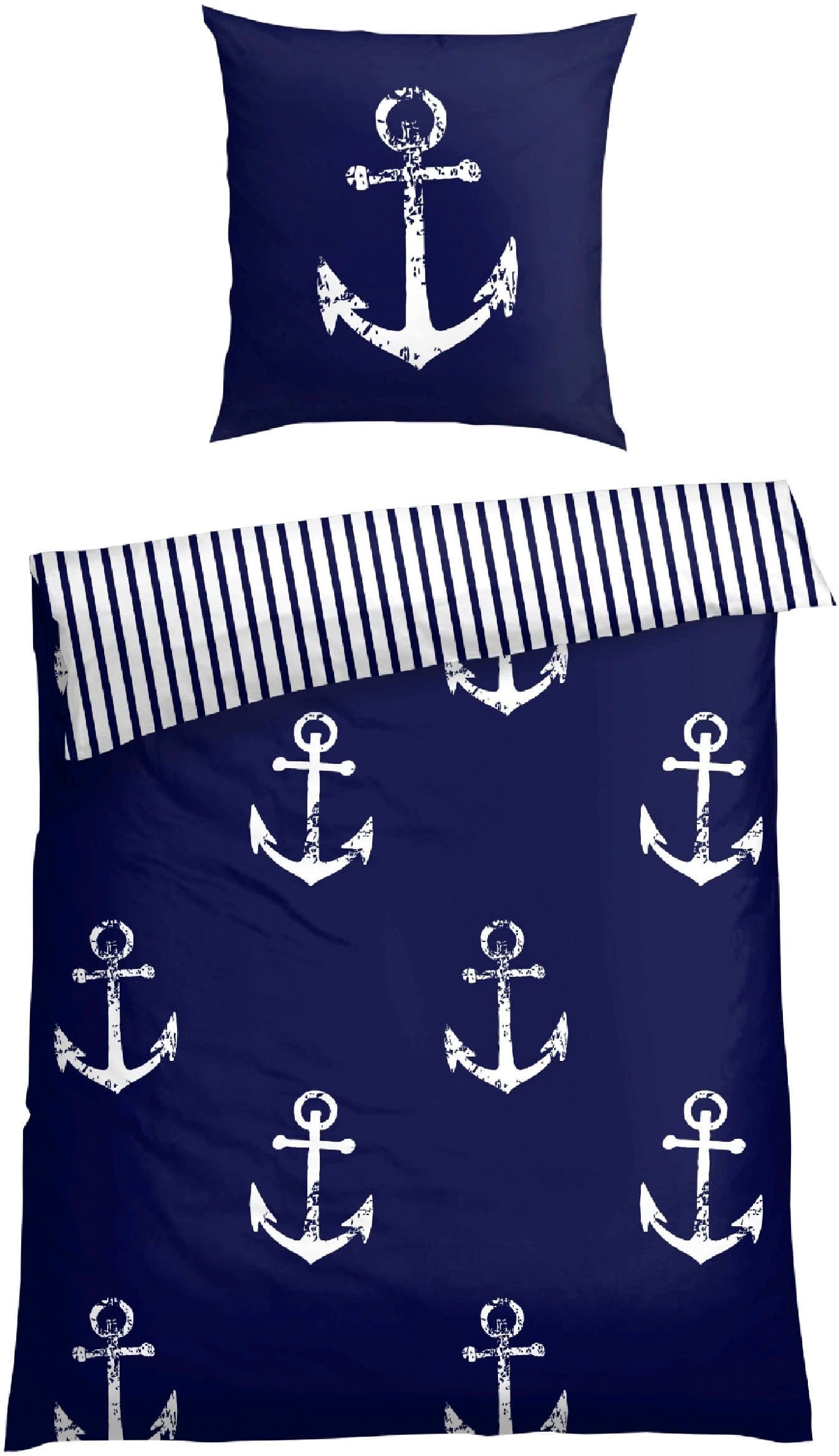 Maritime Bettwäsche aus 100% Baumwolle - Bild 2
