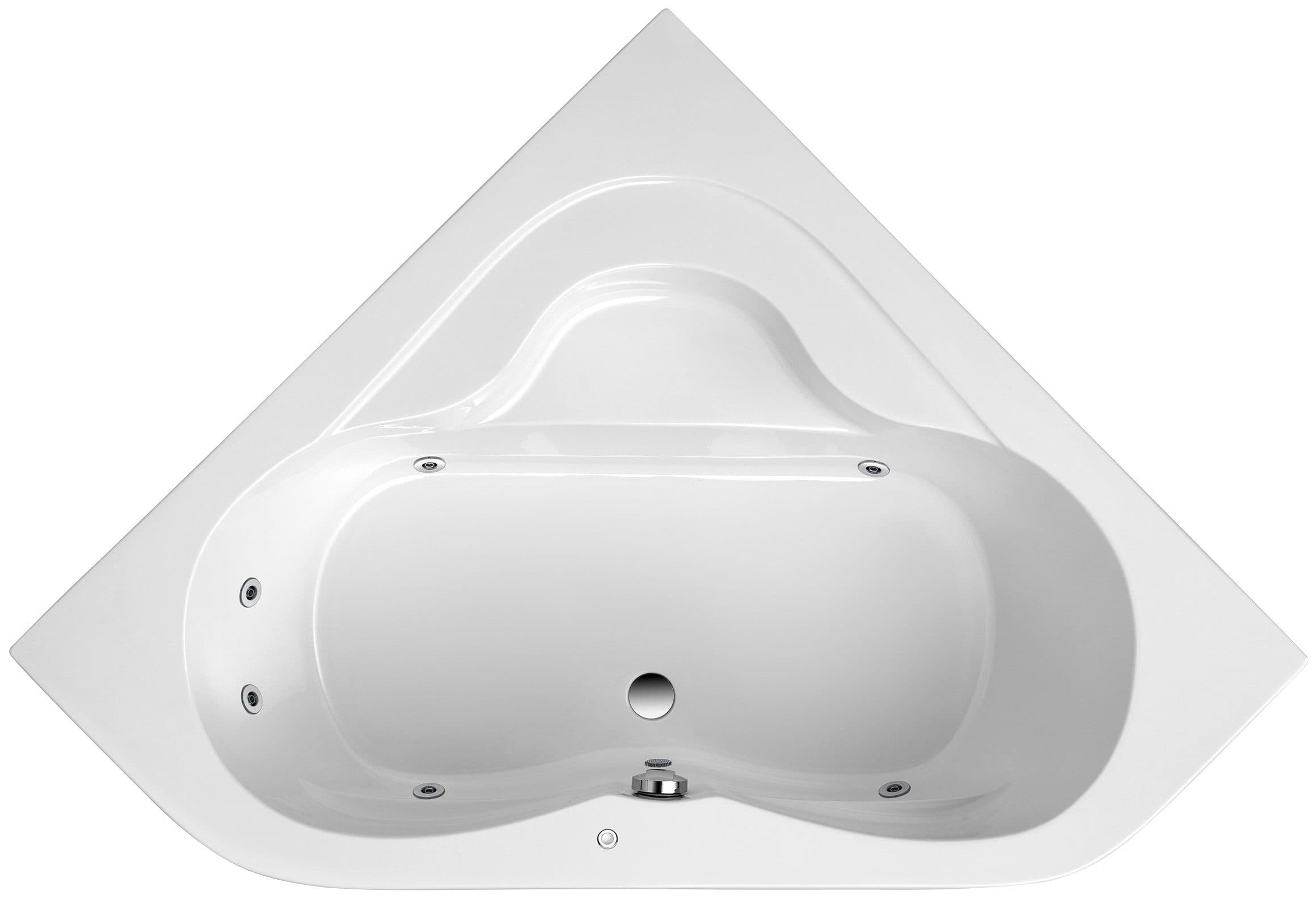 Whirlpool-Badewanne OTTOFOND Lucia Weiß Sanitäracryl - Bild 2